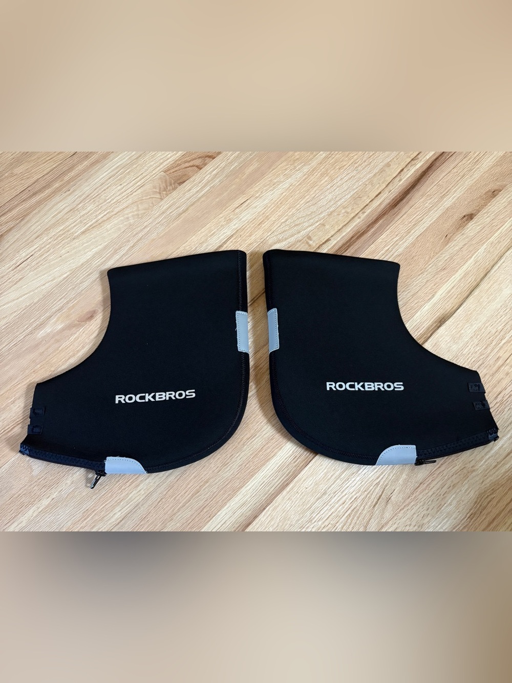 ROCKBROS Bike Handlebar Mittens, Winter Thermal, Cycling Hand Warm Windproof